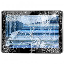 [Réparation] Bloc Avant ORIGINAL Noir - SAMSUNG Galaxy TAB 2 10.1 - P5100 / P5110 à Caen