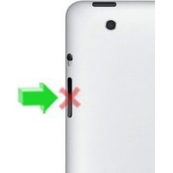 [Réparation] Nappe de Bouton POWER / Volume / Vibreur ORIGINALE - iPad 3 à Caen