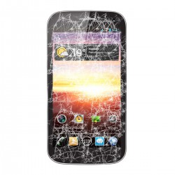 [Réparation] Vitre Tactile Noire - WIKO CINK King à Caen