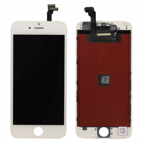 Bloc écran blanc de qualité supérieure pour iPhone 6 - Présentation avant / arrière
