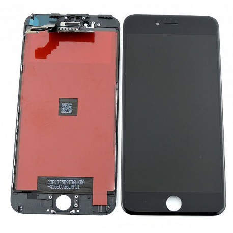 Bloc écran noir de qualité supérieure pour iPhone 6 Plus - Présentation avant / arrière