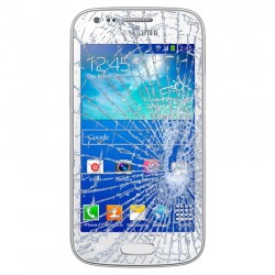 Forfait Réparation Vitre Tactile ORIGINALE Blanche + Adhésifs - SAMSUNG Galaxy ACE 3 S7275 à Caen