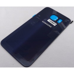 Vitre Arrière ORIGINALE Bleue / Noire - SAMSUNG Galaxy S6 - G920F