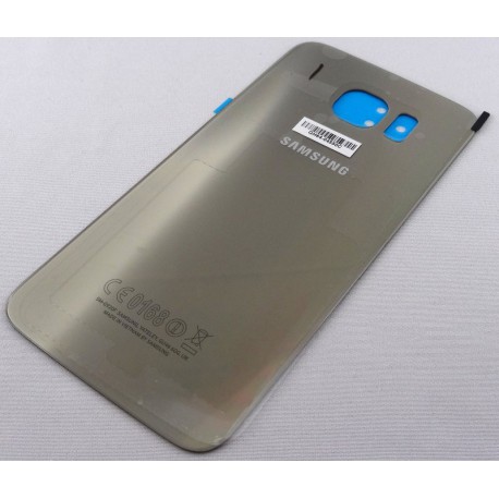 Vitre Arrière Cache Batterie Or ORIGINAL - SAMSUNG Galaxy S6 Edge G925F