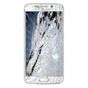 [Réparation] Bloc Avant ORIGINAL Blanc - SAMSUNG Galaxy S6 Edge - G925F