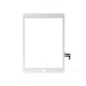 Vitre tactile de qualité originale blanche avec adhésifs pour iPad Air - A1474 - A1475 ou iPad 5 - A1822 - A1823