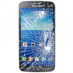 [Réparation] Vitre Tactile ORIGINALE Bleue / Noire + Adhésifs - SAMSUNG Galaxy GRAND 2 - G7105 à Caen