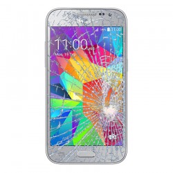 [Réparation] Vitre Tactile ORIGINALE Argent + Adhésifs - SAMSUNG Galaxy CORE Prime - G360F à Caen