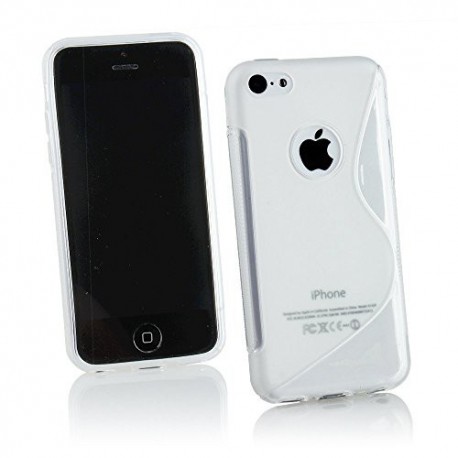 Coque Silicone S-Line Transparente - iPhone 5C