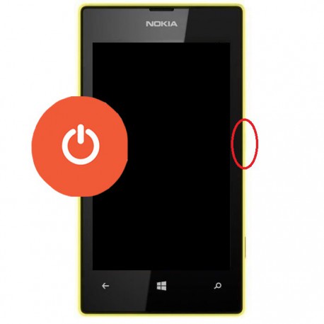 [Réparation] Bouton POWER ORIGINAL - NOKIA Lumia 520 / 525 / 620