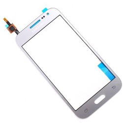 Vitre Tactile ORIGINALE Argent + Adhésifs - SAMSUNG Galaxy CORE Prime VE - G361F