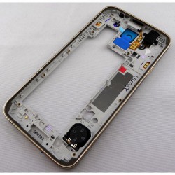 Châssis Central / Contour ORIGINAL Or - SAMSUNG Galaxy S5 - G900F / G901F