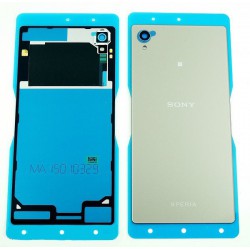 Vitre Arrière ORIGINALE Grise / Argent - SONY Xperia M4 Aqua - E2303 / E2306 / E2312 / E2333