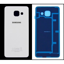 Vitre arrière ORIGINALE Blanche pour SAMSUNG Galaxy A3 2016 - A310F - Présentation avant / arrière