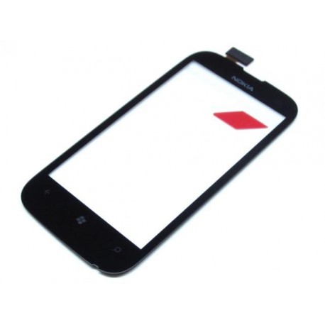 Vitre Tactile Noire + Adhésifs - NOKIA Lumia 510
