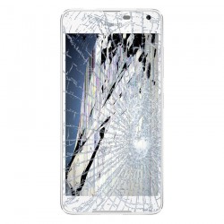 [Réparation] Bloc Avant ORIGINAL Blanc - MICROSOFT Lumia 650 à Caen