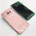 Vitre Arrière ORIGINALE Or Rose - SAMSUNG Galaxy S7 Edge - G935F
