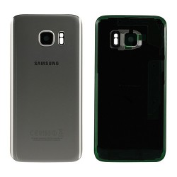 Vitre Arrière ORIGINALE Argent - SAMSUNG Galaxy S7 Edge - G935F