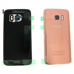 Vitre Arrière ORIGINALE Or Rose - SAMSUNG Galaxy S7 - G930F