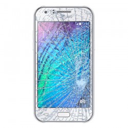 [Réparation] Vitre Tactile ORIGINALE Blanche - SAMSUNG Galaxy J1 à Caen